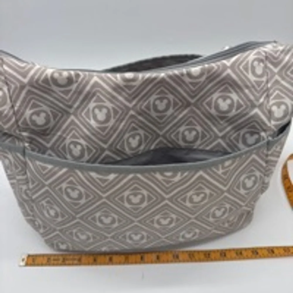 DISNEY BABY Mickey Mouse Diaper Bag Tote Gray